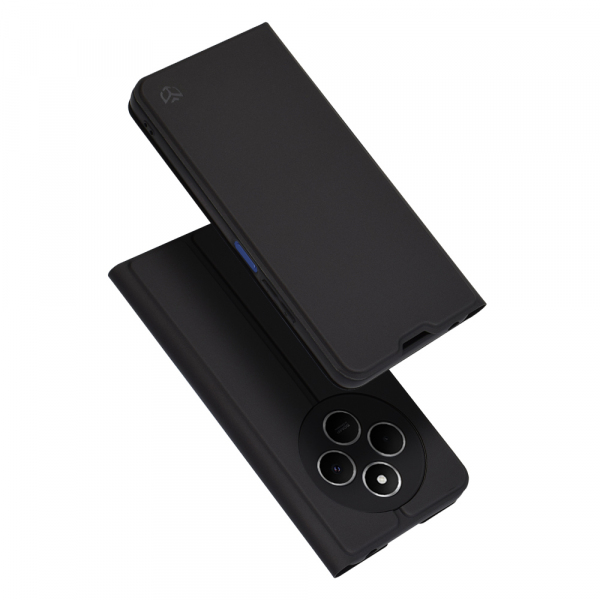 Husa pentru Xiaomi Poco C75 / Redmi 14C, Techsuit, Magskin Book, Neagra Husa pentru Xiaomi Poco C75 / Redmi 14C, Techsuit, Magskin Book, Neagra