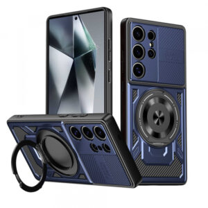 Husa pentru Xiaomi Poco C75 / Redmi 14C, Techsuit, RuggedCam, Mov Husa pentru Xiaomi Poco C75 / Redmi 14C, Techsuit, RuggedCam, Mov