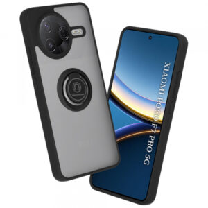 Husa pentru Xiaomi Poco F7 Pro, Techsuit, Glinth, Neagra Husa pentru Xiaomi Poco F7 Pro, Techsuit, Glinth, Neagra