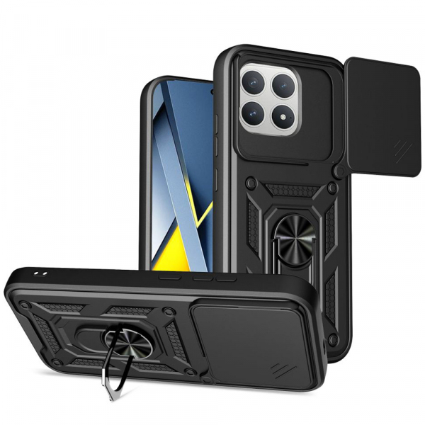 Husa pentru Xiaomi Poco F8 Pro, Techsuit, CamShield, Albastra Husa pentru Xiaomi Poco F8 Pro, Techsuit, CamShield, Albastra