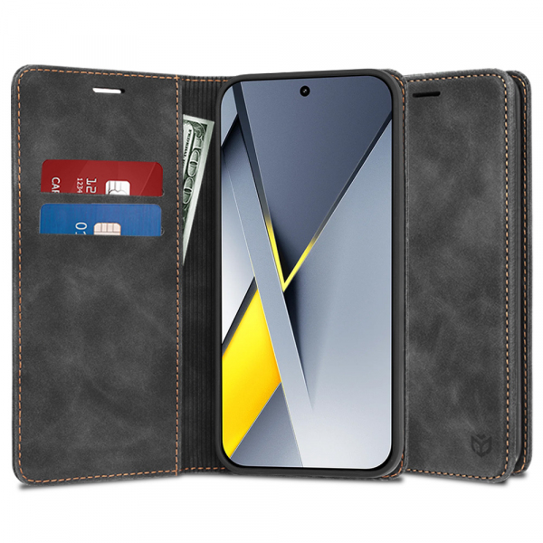 Husa pentru Xiaomi Poco F8 Pro, Techsuit, Confy, Neagra Husa pentru Xiaomi Poco F8 Pro, Techsuit, Confy, Neagra