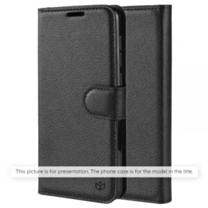 Husa pentru Xiaomi Poco F8 Pro, Techsuit, Leather Folio, Neagra Husa pentru Xiaomi Poco F8 Pro, Techsuit, Leather Folio, Neagra