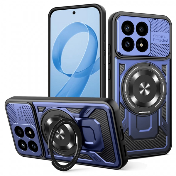 Husa pentru Xiaomi Poco F8 Pro, Techsuit, RuggedCam, Neagra Husa pentru Xiaomi Poco F8 Pro, Techsuit, RuggedCam, Neagra