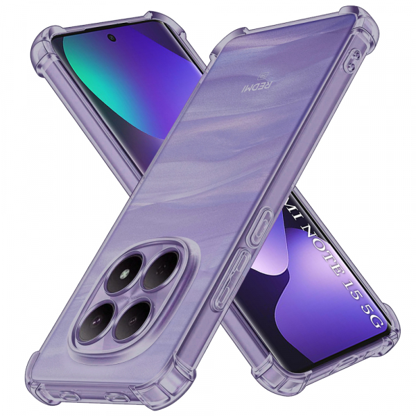 Husa pentru Xiaomi Poco M8 / Redmi Note 15 5G / Note 15 4G, Techsuit, Shockproof Clear, Neagra Husa pentru Xiaomi Poco M8 / Redmi Note 15 5G / Note 15 4G, Techsuit, Shockproof Clear, Neagra