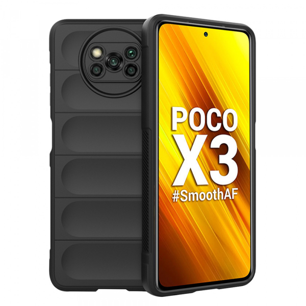 Husa pentru Xiaomi Poco X3 Pro / X3 NFC / X3, Techsuit, Magic Shield, Neagra Husa pentru Xiaomi Poco X3 Pro / X3 NFC / X3, Techsuit, Magic Shield, Neagra
