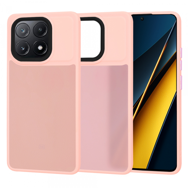 Husa pentru Xiaomi Poco X6 Pro, Techsuit, HaloFrost, Verde Husa pentru Xiaomi Poco X6 Pro, Techsuit, HaloFrost, Verde