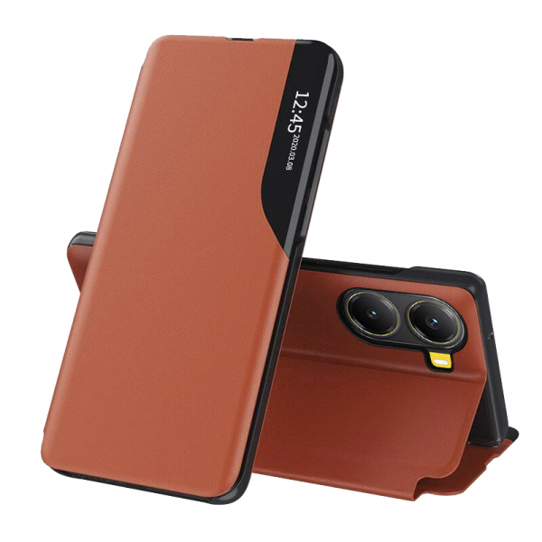 Husa pentru Xiaomi Poco X7 Pro, Techsuit, eFold, Portocalie Husa pentru Xiaomi Poco X7 Pro, Techsuit, eFold, Portocalie