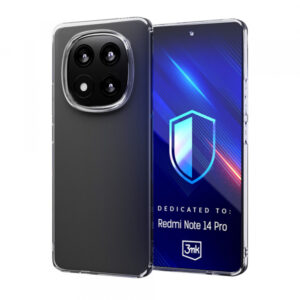 Husa pentru Xiaomi Poco X7 / Redmi Note 14 Pro 5G, 3MK, Clear, Transparenta Husa pentru Xiaomi Poco X7 / Redmi Note 14 Pro 5G, 3MK, Clear, Transparenta