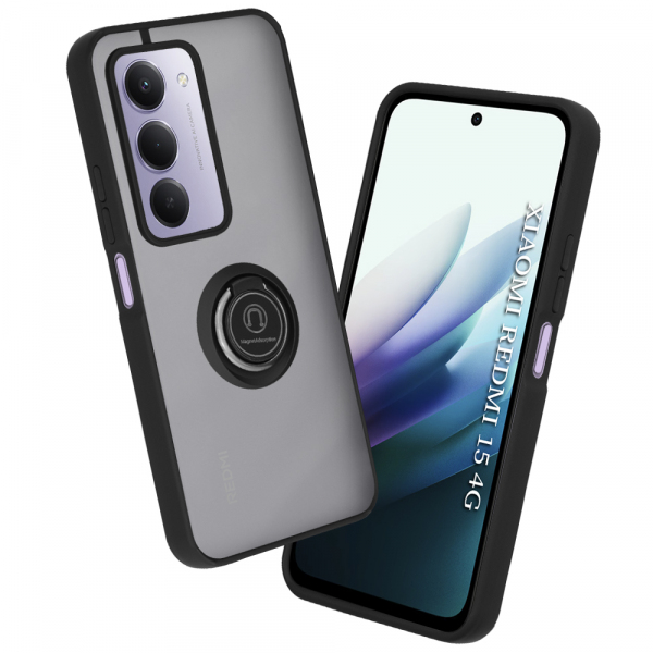 Husa pentru Xiaomi Redmi 15 5G / 15 4G, Techsuit, Glinth, Neagra Husa pentru Xiaomi Redmi 15 5G / 15 4G, Techsuit, Glinth, Neagra