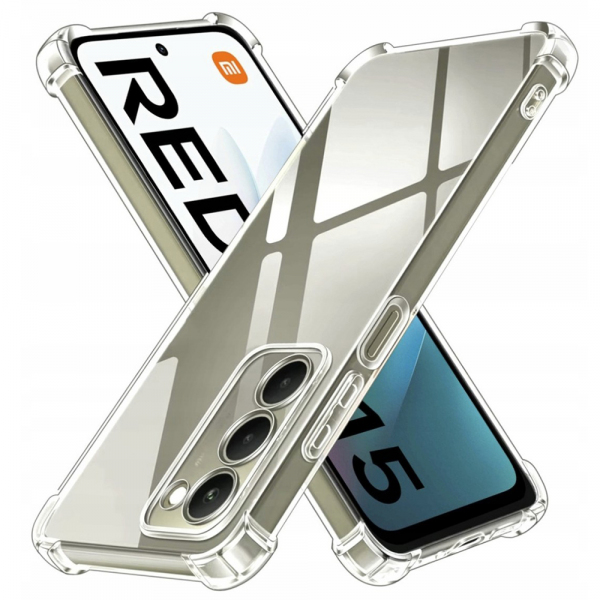 Husa pentru Xiaomi Redmi 15 5G / 15 4G, Techsuit, Shockproof Clear, Transparenta Husa pentru Xiaomi Redmi 15 5G / 15 4G, Techsuit, Shockproof Clear, Transparenta