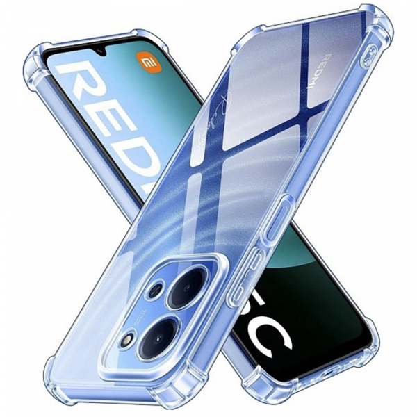 Husa pentru Xiaomi Redmi 15C 5G / 15C 4G, Techsuit, Shockproof Clear, Transparenta Husa pentru Xiaomi Redmi 15C 5G / 15C 4G, Techsuit, Shockproof Clear, Transparenta