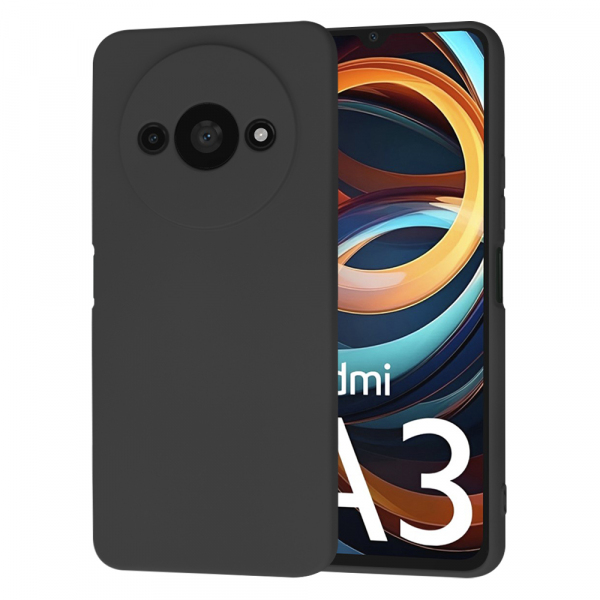 Husa pentru Xiaomi Redmi A3x / A3, Techsuit, SoftFlex, Neagra Husa pentru Xiaomi Redmi A3x / A3, Techsuit, SoftFlex, Neagra