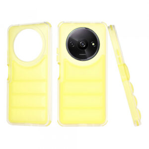 Husa pentru Xiaomi Redmi A3x / A3, Techsuit, Wave Shield, Galbena Husa pentru Xiaomi Redmi A3x / A3, Techsuit, Wave Shield, Galbena