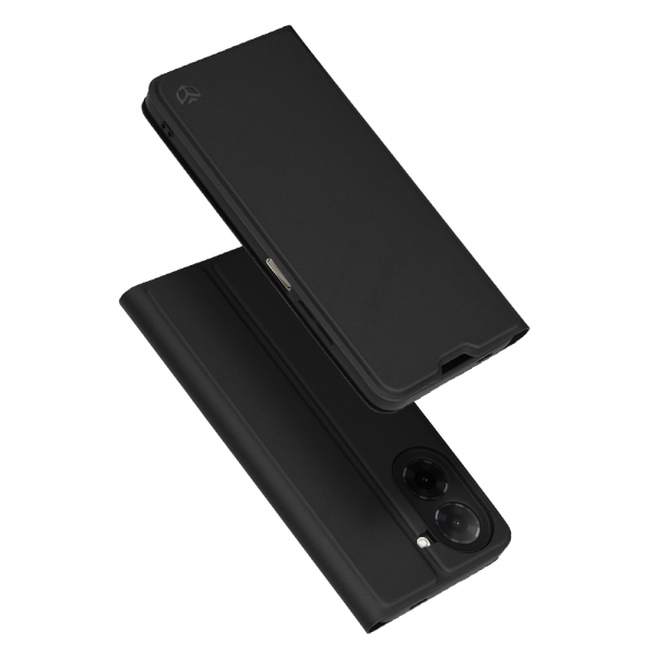 Husa pentru Xiaomi Redmi A5 4G (Regional), Techsuit, Magskin Book, Neagra Husa pentru Xiaomi Redmi A5 4G (Regional), Techsuit, Magskin Book, Neagra