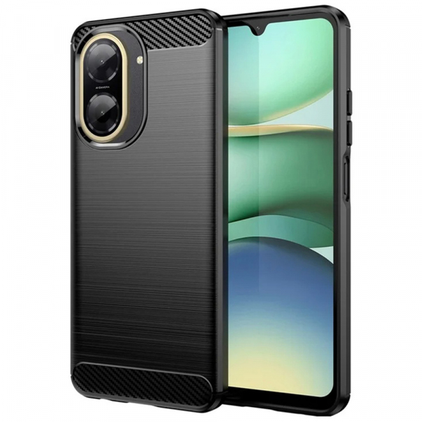 Husa pentru Xiaomi Redmi A5 4G (Standard), Techsuit, Carbon, Albastra Husa pentru Xiaomi Redmi A5 4G (Standard), Techsuit, Carbon, Albastra