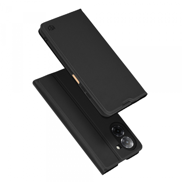 Husa pentru Xiaomi Redmi A5 4G (Standard), Techsuit, Magskin Book, Neagra Husa pentru Xiaomi Redmi A5 4G (Standard), Techsuit, Magskin Book, Neagra