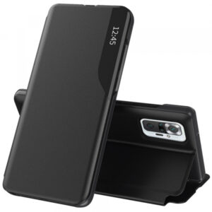 Husa pentru Xiaomi Redmi Note 10 Pro Max / Note 10 Pro, Techsuit, eFold, Neagra Husa pentru Xiaomi Redmi Note 10 Pro Max / Note 10 Pro, Techsuit, eFold, Neagra