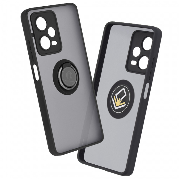 Husa pentru Xiaomi Redmi Note 12 Pro 5G, Techsuit, Glinth, Neagra Husa pentru Xiaomi Redmi Note 12 Pro 5G, Techsuit, Glinth, Neagra