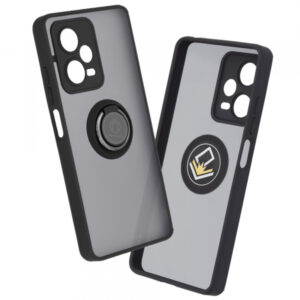 Husa pentru Xiaomi Redmi Note 12 Pro+, Techsuit, Glinth, Neagra Husa pentru Xiaomi Redmi Note 12 Pro+, Techsuit, Glinth, Neagra