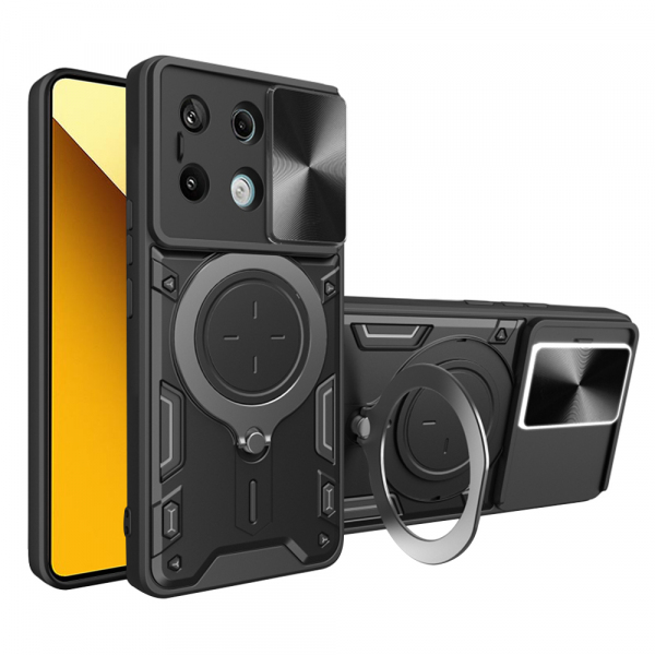 Husa pentru Xiaomi Redmi Note 13 5G, Techsuit, CamGuard Pro, Neagra Husa pentru Xiaomi Redmi Note 13 5G, Techsuit, CamGuard Pro, Neagra