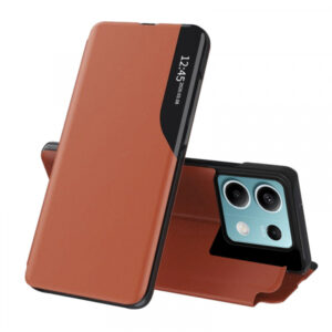 Husa pentru Xiaomi Redmi Note 13 5G, Techsuit, eFold, Portocalie Husa pentru Xiaomi Redmi Note 13 5G, Techsuit, eFold, Portocalie