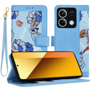 Husa pentru Xiaomi Redmi Note 13 5G, Techsuit, FlipCraft, Bleu Husa pentru Xiaomi Redmi Note 13 5G, Techsuit, FlipCraft, Bleu