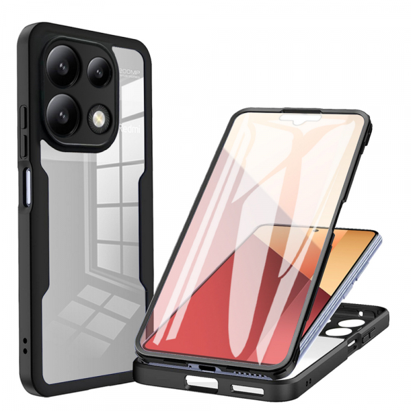 Husa pentru Xiaomi Redmi Note 13 Pro 4G / Poco M6 Pro 4G, Techsuit, ColorVerse 360, Roz Husa pentru Xiaomi Redmi Note 13 Pro 4G / Poco M6 Pro 4G, Techsuit, ColorVerse 360, Roz