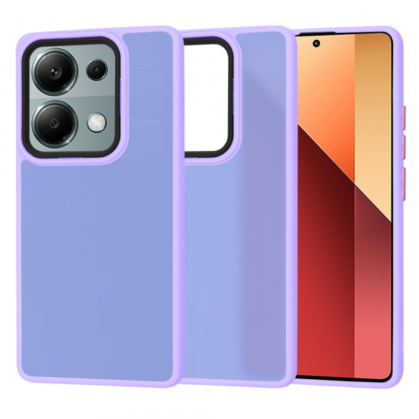 Husa pentru Xiaomi Redmi Note 13 Pro 4G / Poco M6 Pro 4G, Techsuit, HaloFrost, Bleumarin Husa pentru Xiaomi Redmi Note 13 Pro 4G / Poco M6 Pro 4G, Techsuit, HaloFrost, Bleumarin