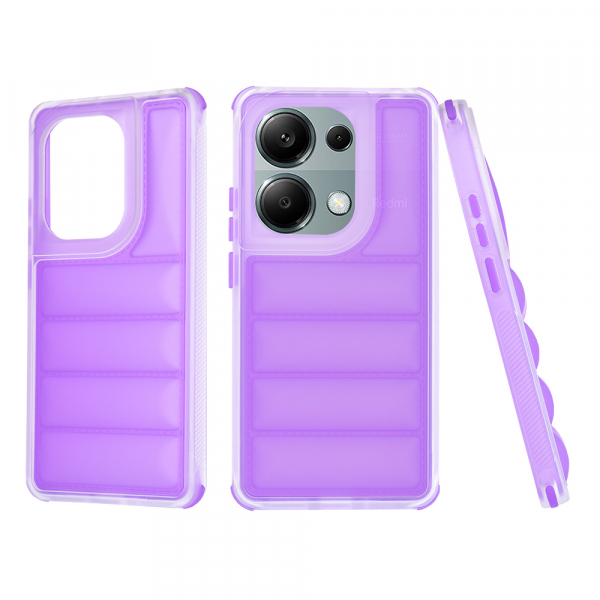 Husa pentru Xiaomi Redmi Note 13 Pro 4G / Poco M6 Pro 4G, Techsuit, Wave Shield, Turcoaz