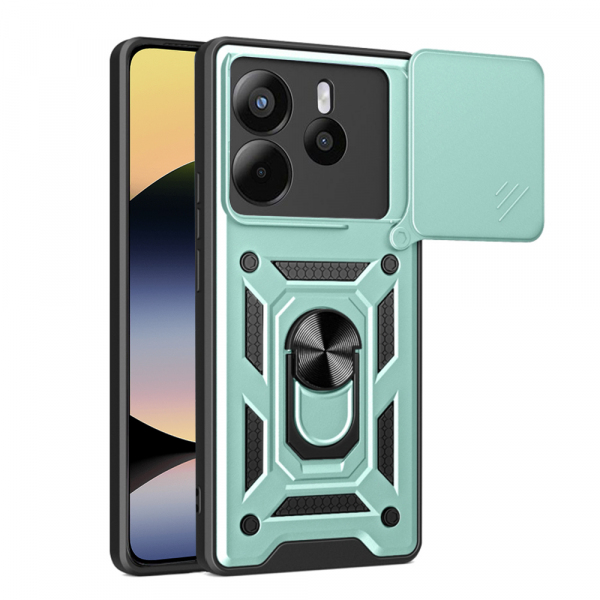 Husa pentru Xiaomi Redmi Note 14 4G (Regional), Techsuit, CamShield, Albastra Husa pentru Xiaomi Redmi Note 14 4G (Regional), Techsuit, CamShield, Albastra