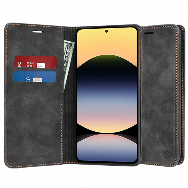 Husa pentru Xiaomi Redmi Note 14 4G (Regional), Techsuit, Confy, Neagra Husa pentru Xiaomi Redmi Note 14 4G (Regional), Techsuit, Confy, Neagra