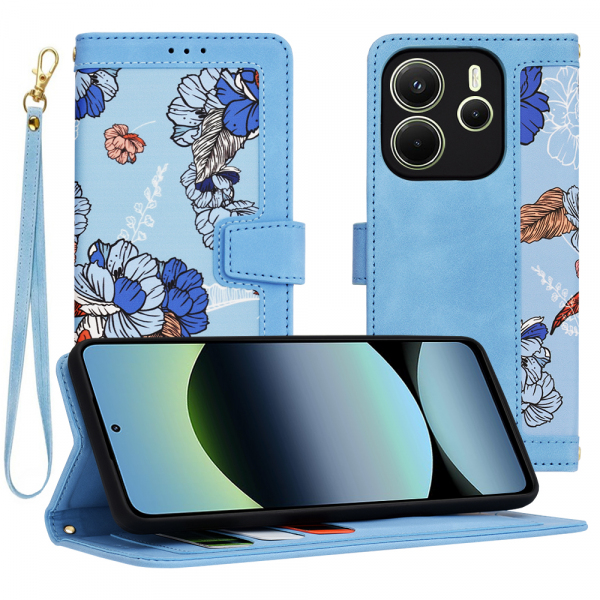 Husa pentru Xiaomi Redmi Note 14 4G (Regional), Techsuit, FlipCraft, Mov Husa pentru Xiaomi Redmi Note 14 4G (Regional), Techsuit, FlipCraft, Mov