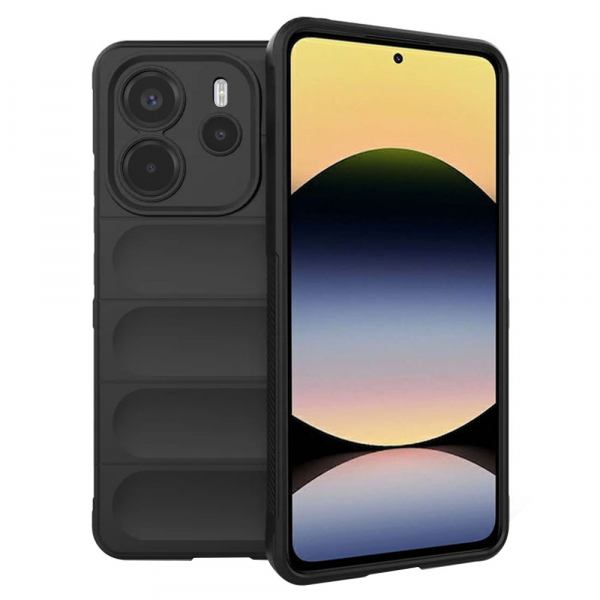 Husa pentru Xiaomi Redmi Note 14 4G (Regional), Techsuit, Magic Shield, Neagra Husa pentru Xiaomi Redmi Note 14 4G (Regional), Techsuit, Magic Shield, Neagra