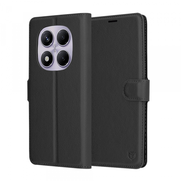 Husa pentru Xiaomi Redmi Note 14 Pro 4G, Techsuit, Leather Folio, Maro Husa pentru Xiaomi Redmi Note 14 Pro 4G, Techsuit, Leather Folio, Maro