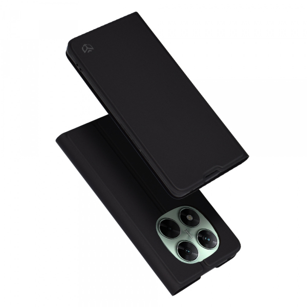 Husa pentru Xiaomi Redmi Note 14 Pro+ 5G, Techsuit, Magskin Book, Neagra Husa pentru Xiaomi Redmi Note 14 Pro+ 5G, Techsuit, Magskin Book, Neagra