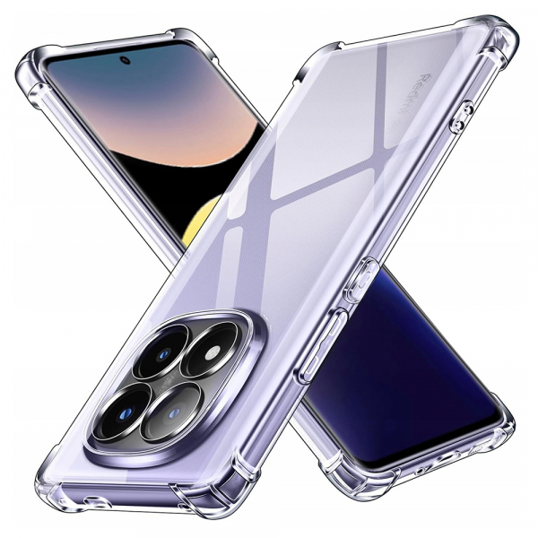 Husa pentru Xiaomi Redmi Note 14 Pro+ 5G, Techsuit, Shockproof Clear, Transparenta Husa pentru Xiaomi Redmi Note 14 Pro+ 5G, Techsuit, Shockproof Clear, Transparenta