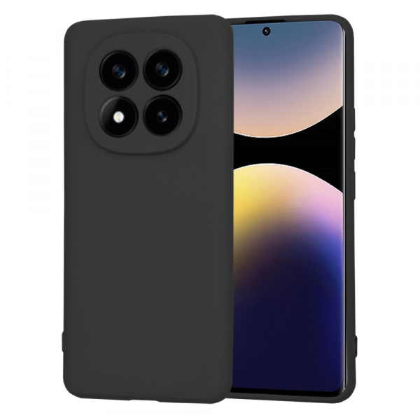 Husa pentru Xiaomi Redmi Note 14 5G, Techsuit, Glinth, Neagra Husa pentru Xiaomi Redmi Note 14 5G, Techsuit, Glinth, Neagra