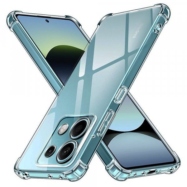 Husa pentru Xiaomi Redmi Note 14S, Techsuit, Shockproof Clear, Transparenta Husa pentru Xiaomi Redmi Note 14S, Techsuit, Shockproof Clear, Transparenta