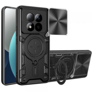 Husa pentru Xiaomi Redmi Note 15 Pro 4G, Techsuit, CamGuard Pro, Neagra Husa pentru Xiaomi Redmi Note 15 Pro 4G, Techsuit, CamGuard Pro, Neagra