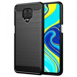 Husa pentru Xiaomi Redmi Note 9S / Note 9 Pro / Note 9 Pro Max, Techsuit, Carbon, Neagra Husa pentru Xiaomi Redmi Note 9S / Note 9 Pro / Note 9 Pro Max, Techsuit, Carbon, Neagra