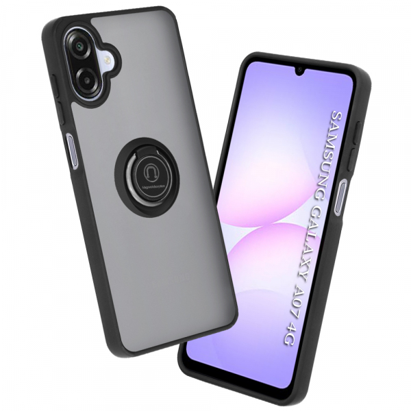 Husa pentru Samsung Galaxy A07 4G A075, Techsuit, Glinth, Neagra Husa pentru Samsung Galaxy A07 4G A075, Techsuit, Glinth, Neagra
