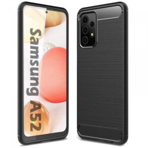 Husa pentru Samsung Galaxy A52s 5G A528 / A52 A525, OEM, Carbon Enviro, Neagra Husa pentru Samsung Galaxy A52s 5G A528 / A52 A525, OEM, Carbon Enviro, Neagra