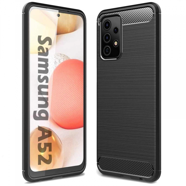 Husa pentru Samsung Galaxy A52s 5G A528 / A52 A525, OEM, Carbon Enviro, Neagra Husa pentru Samsung Galaxy A52s 5G A528 / A52 A525, OEM, Carbon Enviro, Neagra