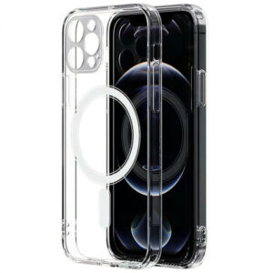 Husa MagSafe pentru Apple iPhone 13 Pro, OEM, Magnetic Antisoc, Transparenta Husa MagSafe pentru Apple iPhone 13 Pro, OEM, Magnetic Antisoc, Transparenta