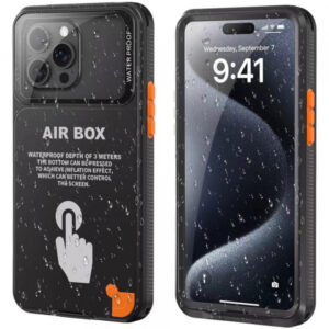 Husa Universala Waterproof pentru Telefon max. 6.1inch, ShellBox, AirBox, Albastra Husa Universala Waterproof pentru Telefon max. 6.1inch, ShellBox, AirBox, Albastra