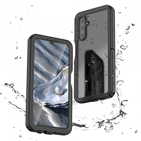 Husa Waterproof pentru Samsung Galaxy A17 4G / A17 5G, ShellBox, Neagra Husa Waterproof pentru Samsung Galaxy A17 4G / A17 5G, ShellBox, Neagra
