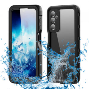 Husa Waterproof pentru Samsung Galaxy A25 A256, ShellBox, Neagra Husa Waterproof pentru Samsung Galaxy A25 A256, ShellBox, Neagra
