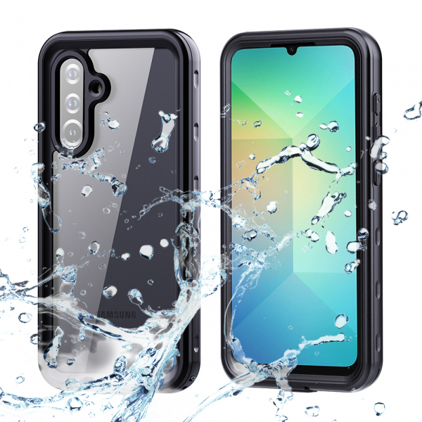 Husa Waterproof pentru Samsung Galaxy A26 A266, ShellBox, Neagra Husa Waterproof pentru Samsung Galaxy A26 A266, ShellBox, Neagra