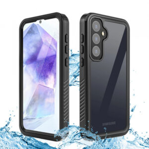 Husa Waterproof pentru Samsung Galaxy S23 FE S711, ShellBox, Neagra Husa Waterproof pentru Samsung Galaxy S23 FE S711, ShellBox, Neagra