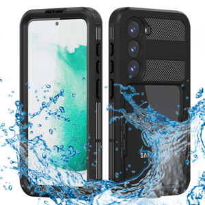 Husa Waterproof pentru Samsung Galaxy S23 S911, ShellBox, Neagra Husa Waterproof pentru Samsung Galaxy S23 S911, ShellBox, Neagra